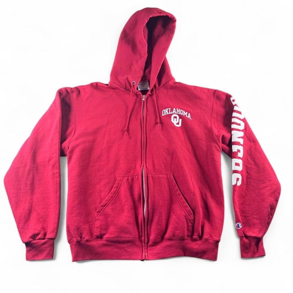 Oklahoma Sooners Zip Up Hoodie